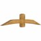 Ekena Millwork Bellingham Rough Sawn Timber Gable Bracket, Western Red Cedar, 84"W x 17"H x 6"D x 6"F, 5/12 Pitch GBW084X17X0606BEL00RWR - alternate 4
